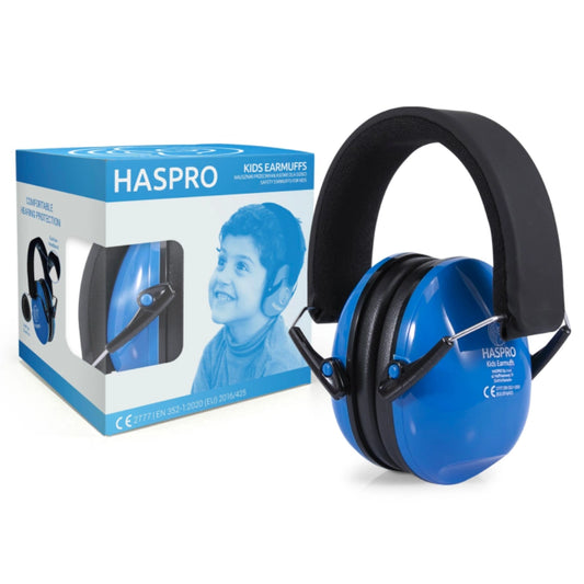 HASPRO Kids lapsen yli 4 v kuulosuojaimet sininen 1 kpl
