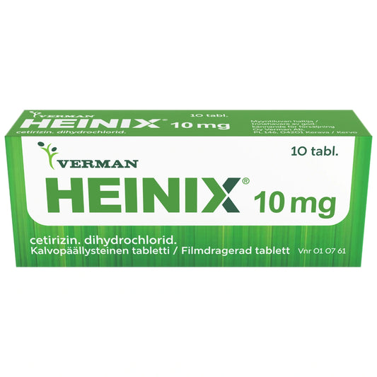 HEINIX 10 mg tabletti, kalvopäällysteinen 10 kpl