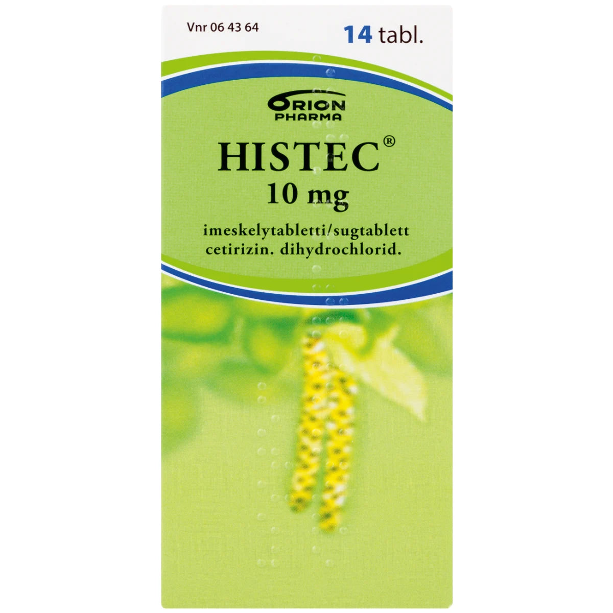 HISTEC 10 mg imeskelytabletti 14 kpl