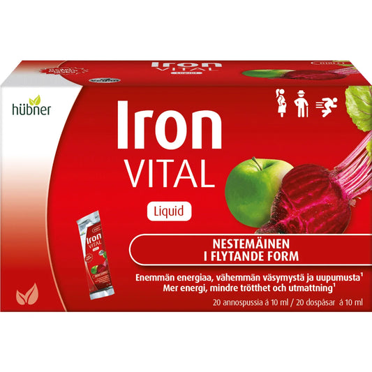 Hübner Iron Vital annospussi 20x10 ml