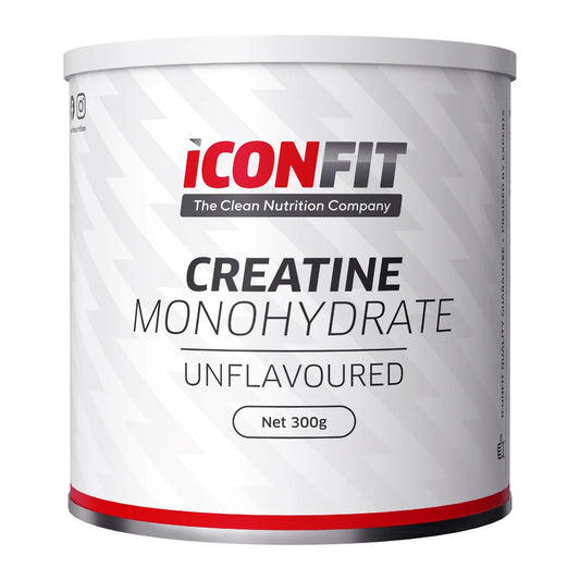 ICONFIT Kreatiinimonohydraatti 300 g – hienojakoinen kreatiinijauhe aktiiviliikkujille