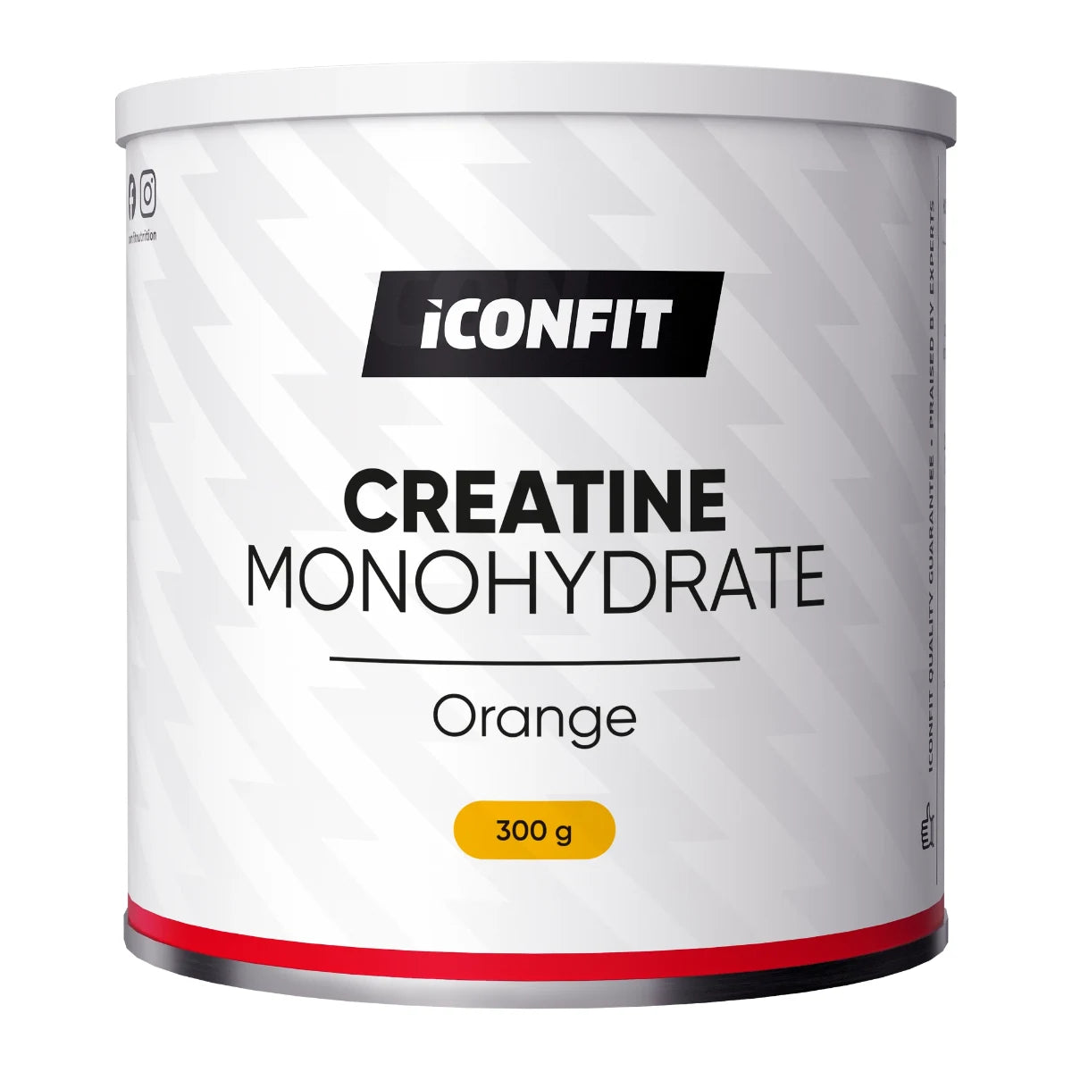 ICONFIT Kreatiinimonohydraatti appelsiini 300 g