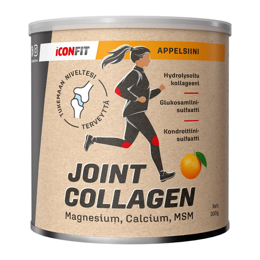 ICONFIT Nivelkollageeni Appelsiini 300 g – monipuolinen kollageenivalmiste jauhemuodossa