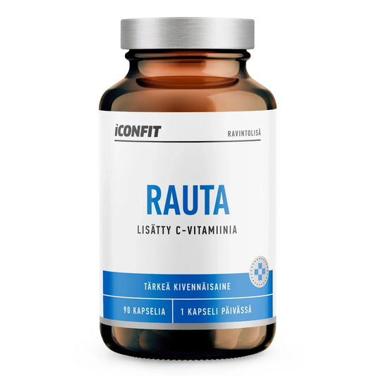 ICONFIT Rauta + C-vitamiini 20 mg 90 kaps