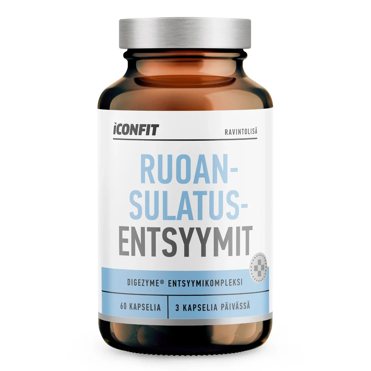 ICONFIT Ruoansulatusentsyymit 60 kaps – entsyymivalmiste