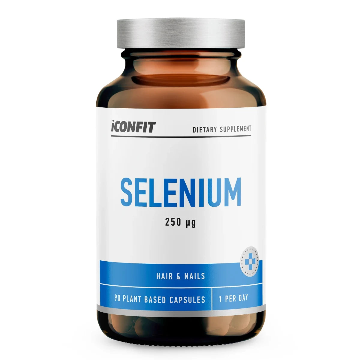 ICONFIT Seleeni 250 µg 90 kaps – L-selenometioniinia kasvipohjaisessa kapselissa