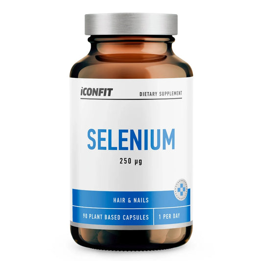 ICONFIT Seleeni 250 µg 90 kaps – L-selenometioniinia kasvipohjaisessa kapselissa