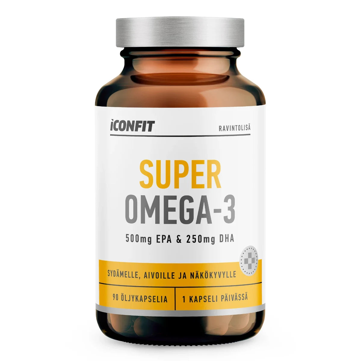 ICONFIT Super Omega 3 90 kaps – vahva kalaöljyvalmiste pehmytkapselissa