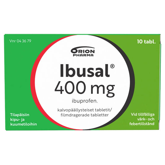 IBUSAL 400 mg tabletti 10 kpl