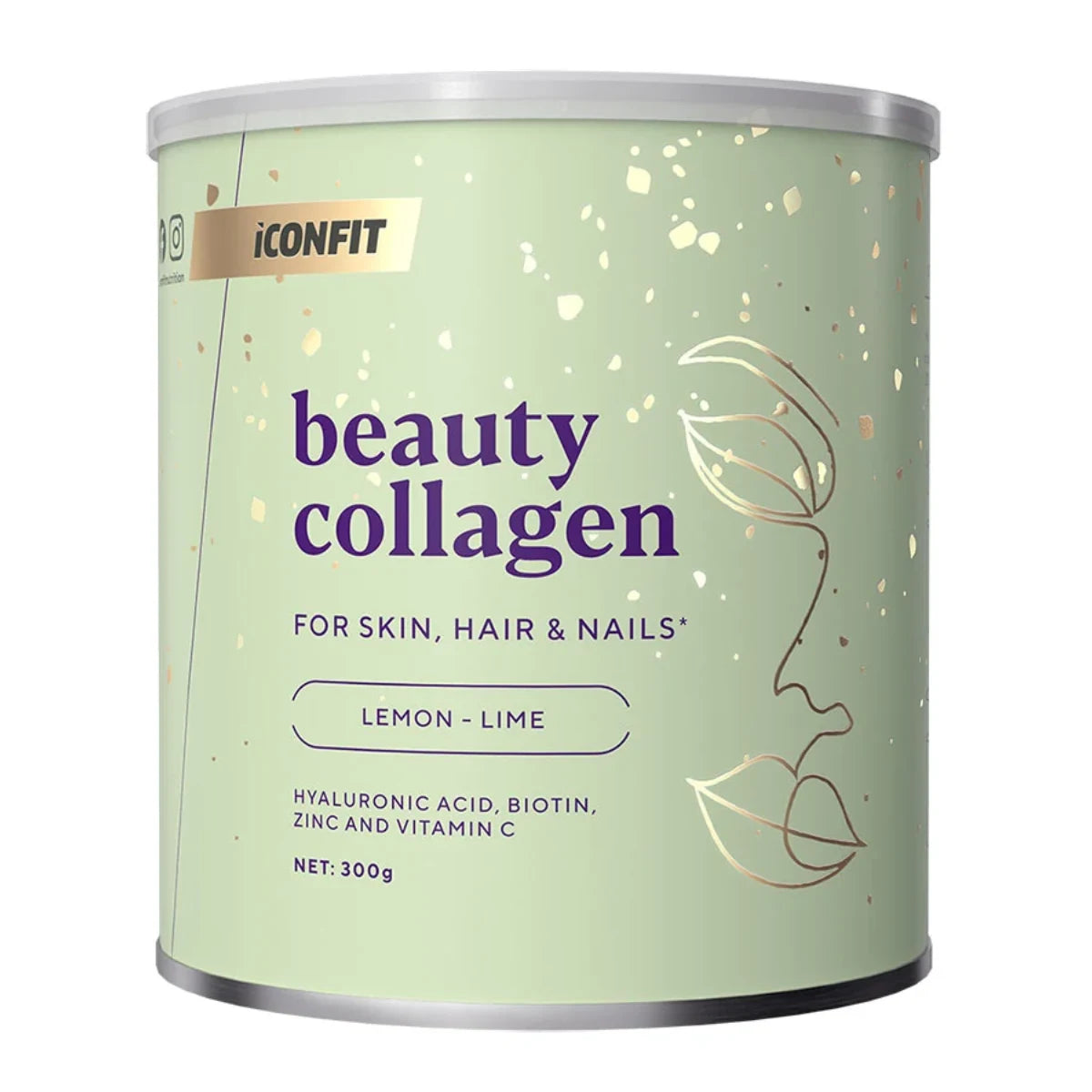 ICONFIT Beauty Collagen Sitruuna & Lime 300 g