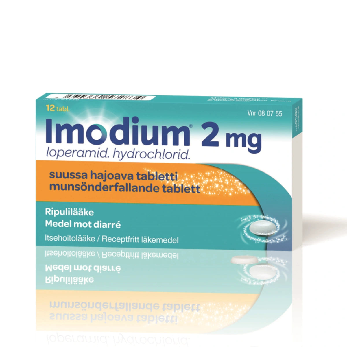 IMODIUM 2 mg tabletti, suussa hajoava 12 tabl