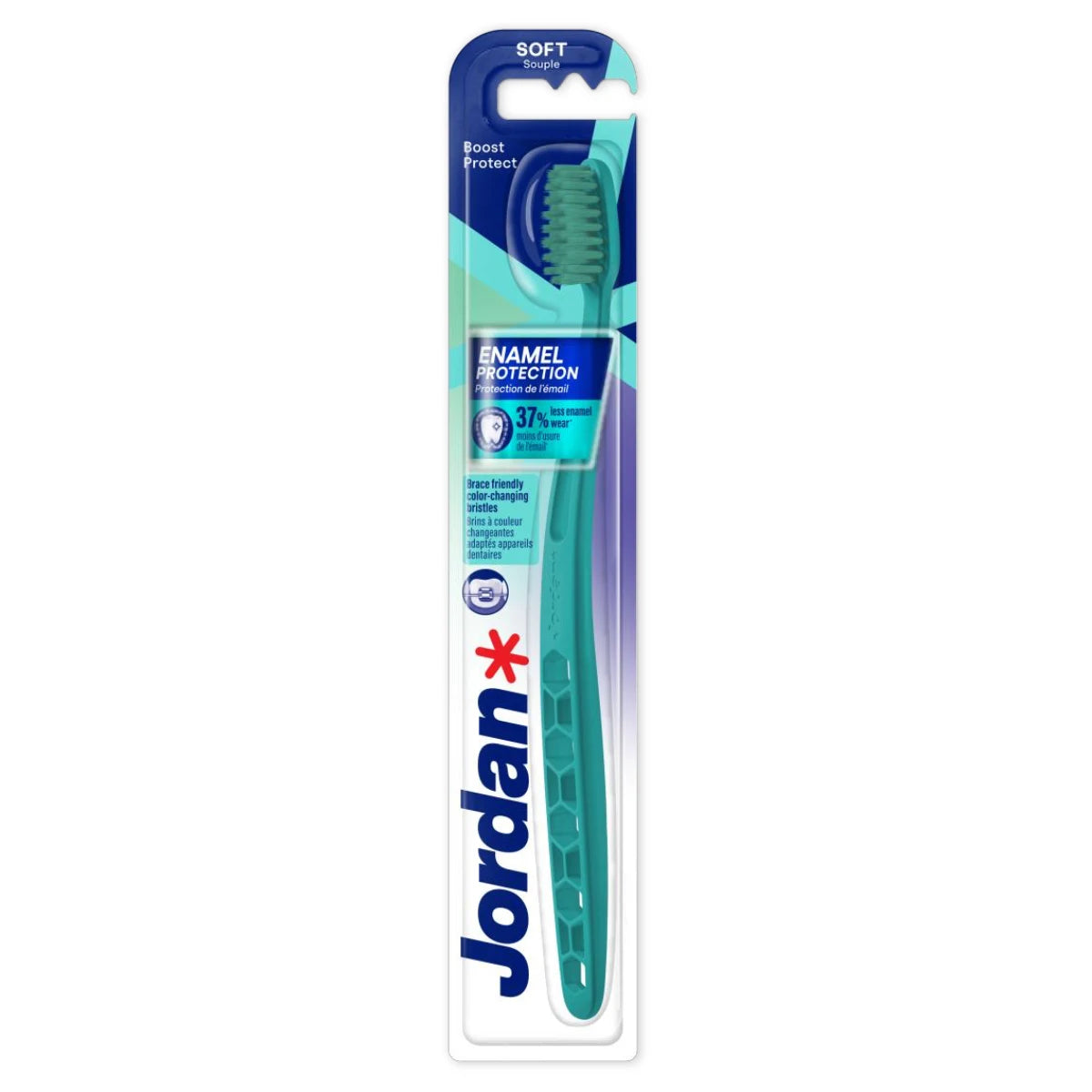 Jordan Boost Enamel Protection Soft Hammasharja 1 kpl