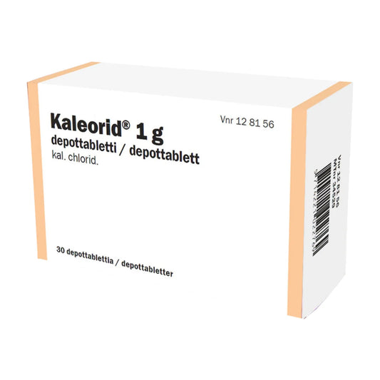 KALEORID depottabletti 1 g 30 fol