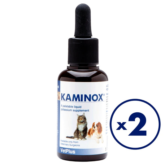 Kaminox täydennysrehuvalmiste kissoille kampanjapakkaus 2x120 ml