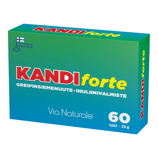 KANDI Forte tabletti 60 kpl greipinsiemenuute-inuliinivalmiste
