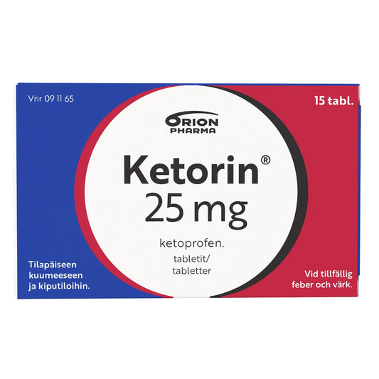 KETORIN 25 mg tabletti 15 kpl