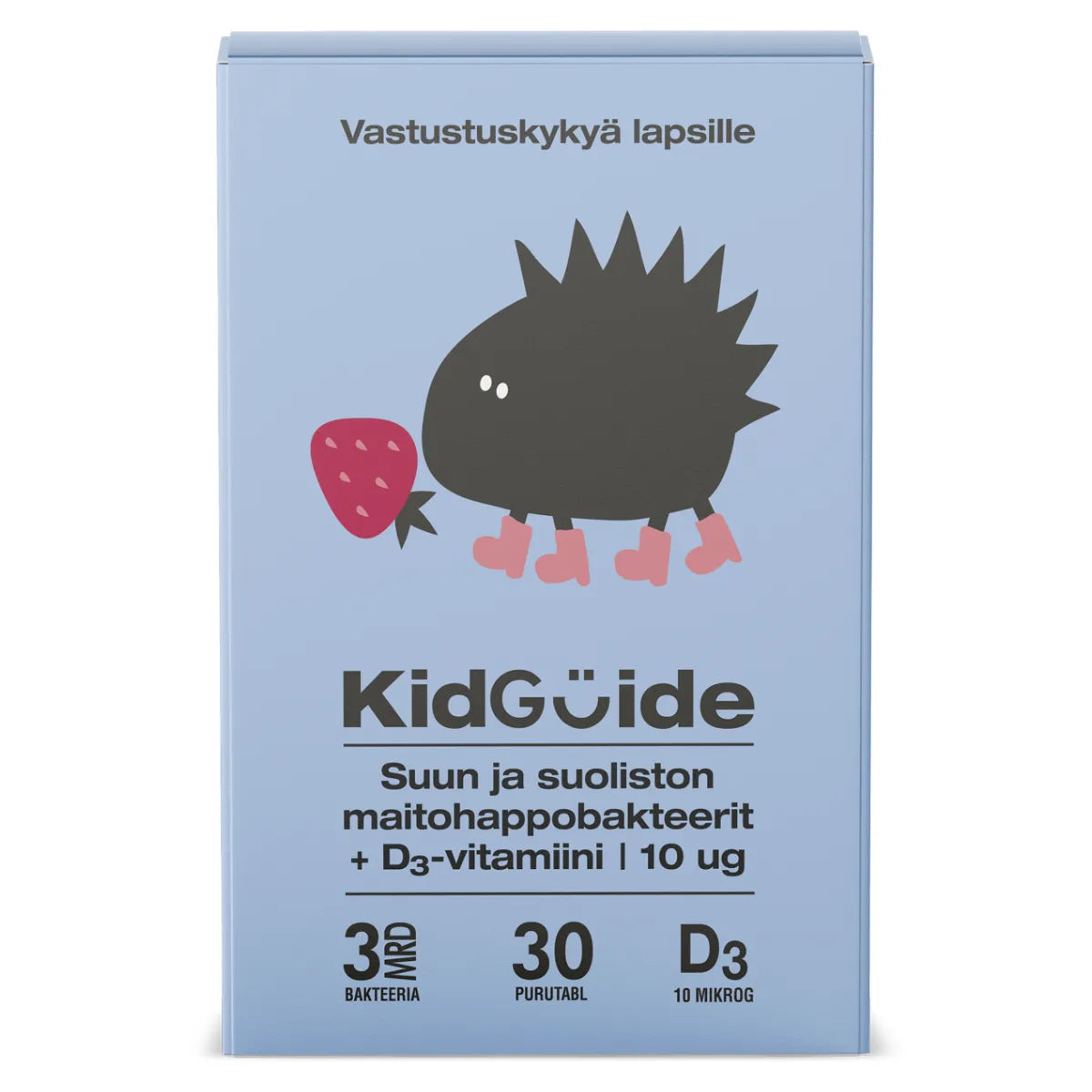 Kidguide bakteerivalmiste 30 purutabl