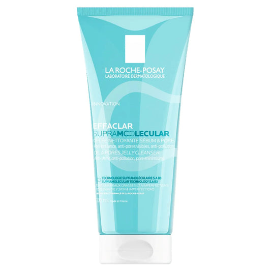 La Roche-Posay Effaclar Supramolecular Oil & Pores Cleansing Gel 200 ml – puhdistusgeeli rasvoittuvalle iholle