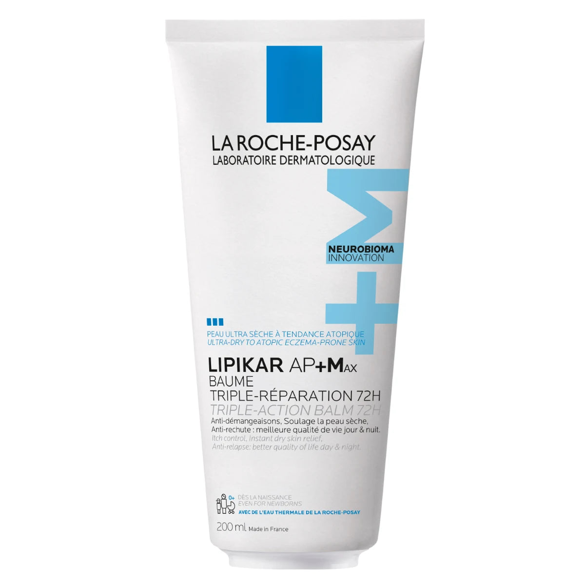 La Roche-Posay Lipikar Balm AP+Max vartalovoide 200 ml – erittäin kuivalle ja kutisevalle iholle