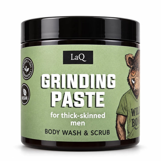 LaQ Wild Boar Wash and Scrub 220 g – pesevä sokerikuorinta vartalolle