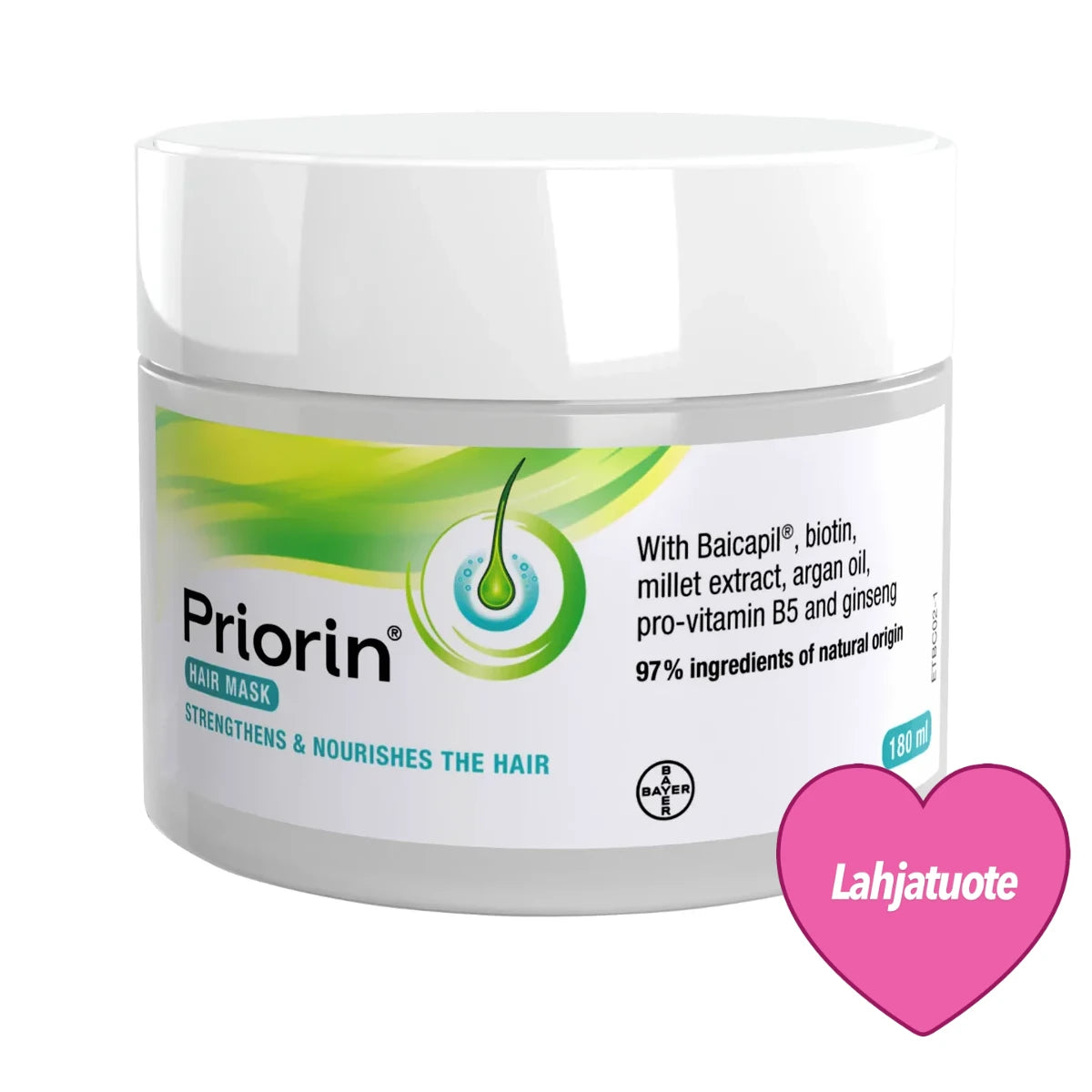 Lahjatuote Priorin mask 180 ml