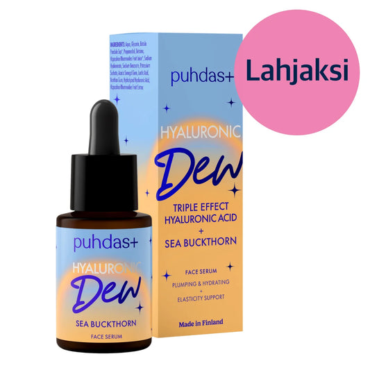 Lahjatuote Puhdas+ Hyaluronihapposeerumi tyrni 30 ml