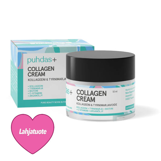 Lahjatuote Puhdas+ Collagen Cream 50 ml