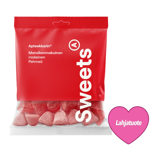 Lahjatuote Apteekkarin Pehmeä Mansikka 80 g