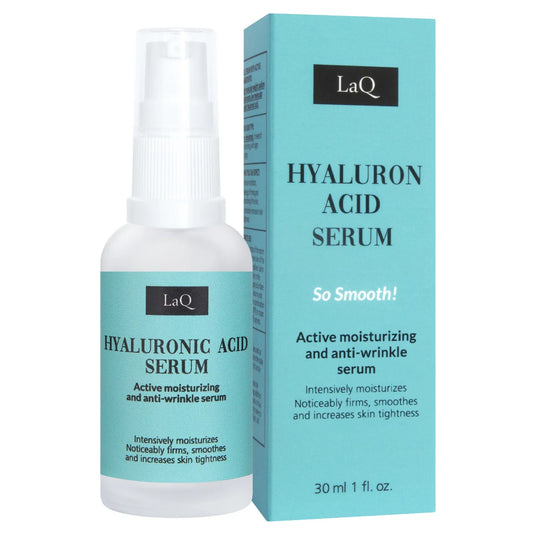 LAQ Hyaluron kasvoseerumi 30 ml kosteuttava ikääntyvälle iholle