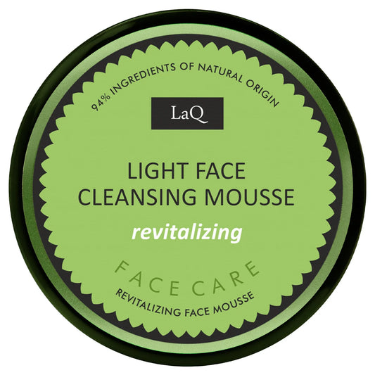 LAQ Kevyt kasvonpuhdistusvaahto kiwi & rypäle 40 g