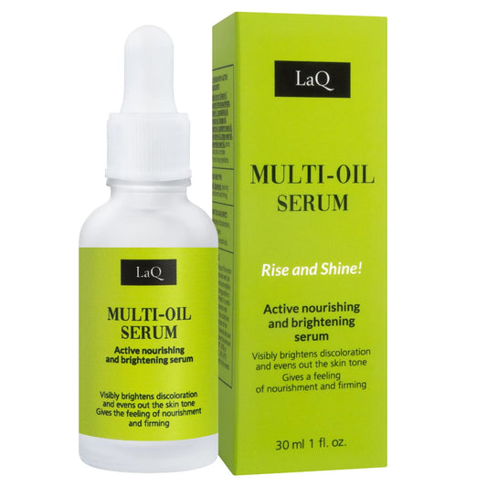 LAQ Multi-Oil C+E -vitamiini kasvoseerumi 30 ml ihon väriä tasoittava ikääntyvälle ihholle