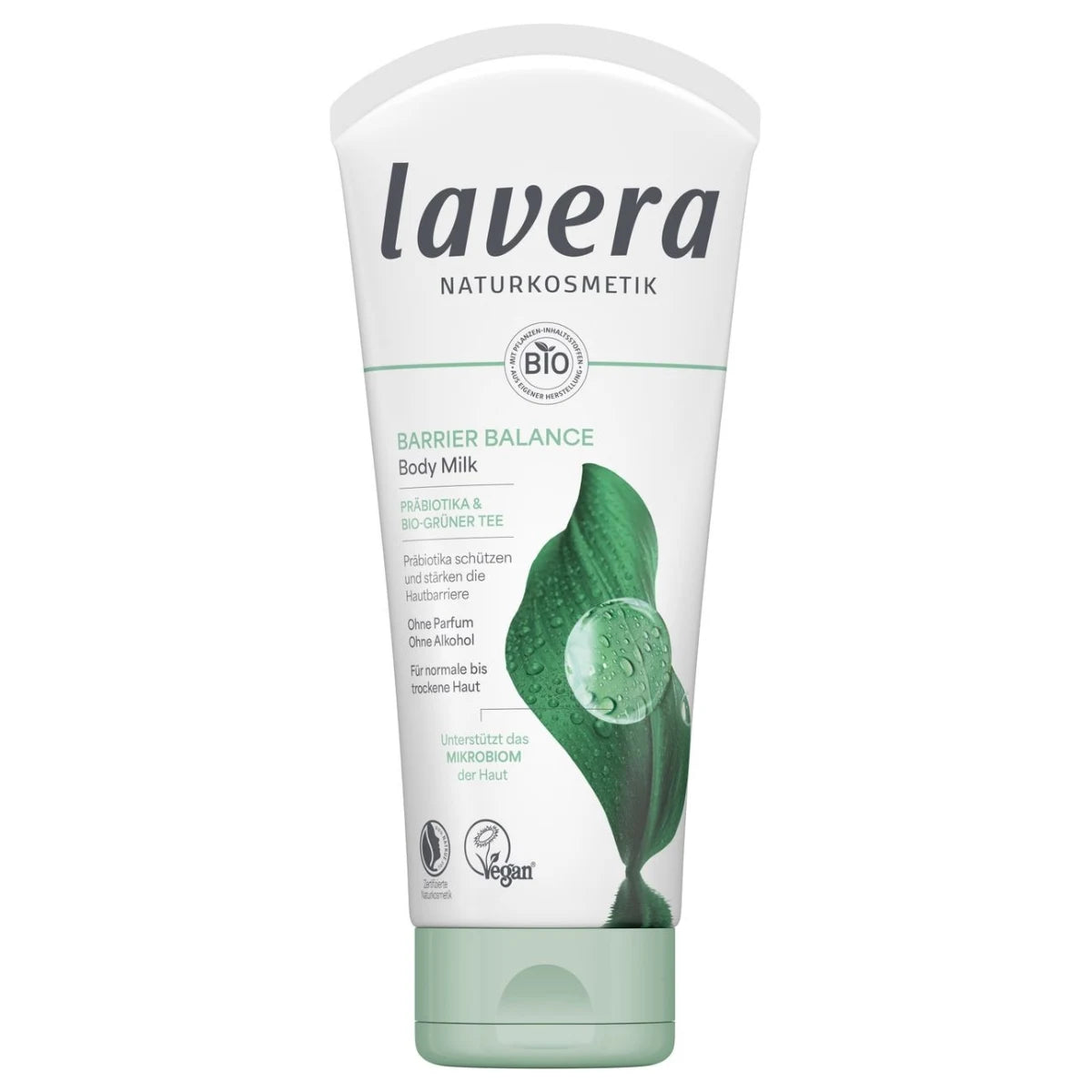 Lavera Barrier Balance Vartalovoide 200 ml – prebiottinen, hajusteeton koostumus