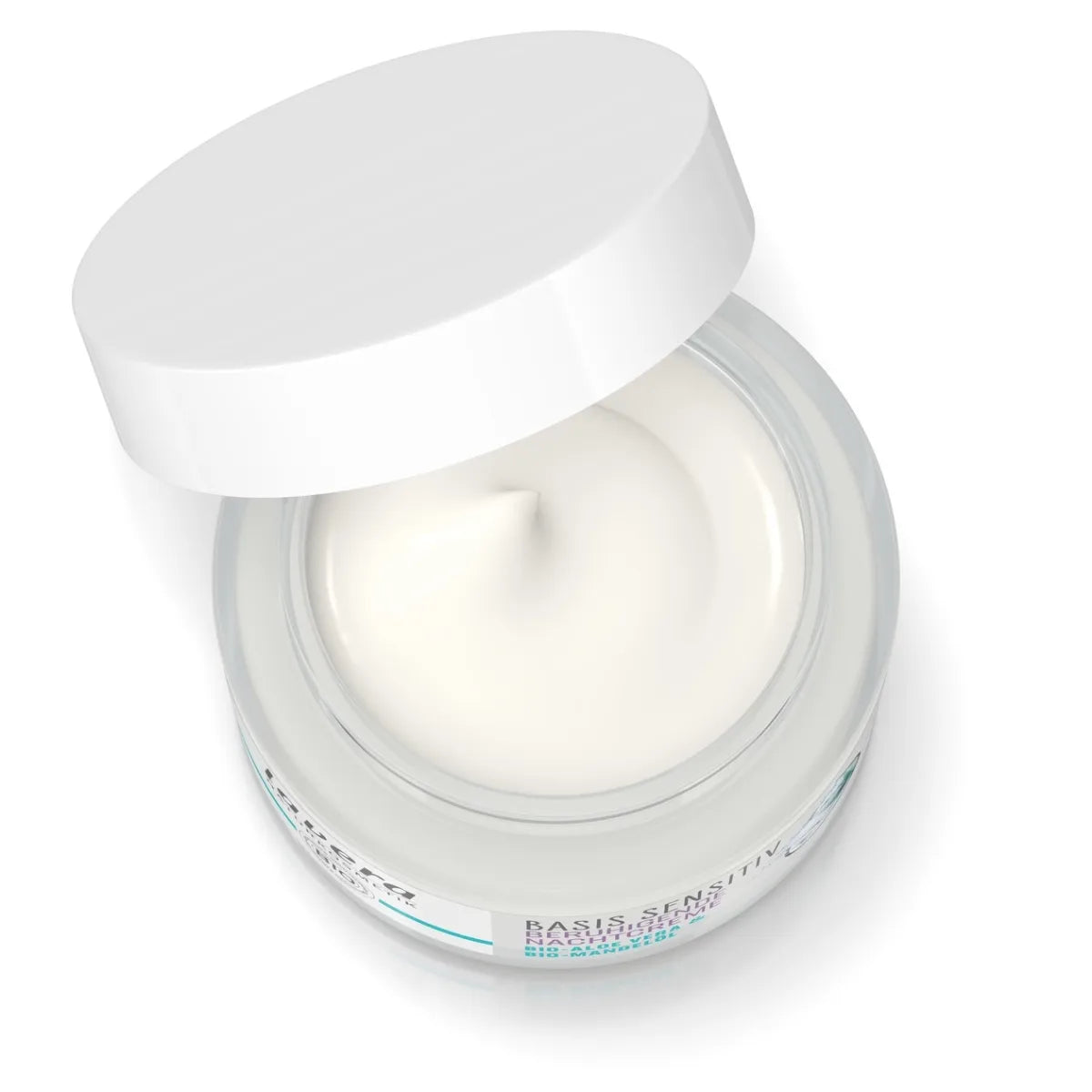 Lavera Basis Sensitiv Calming Night Cream vegaaninen, biohajoava yövoide