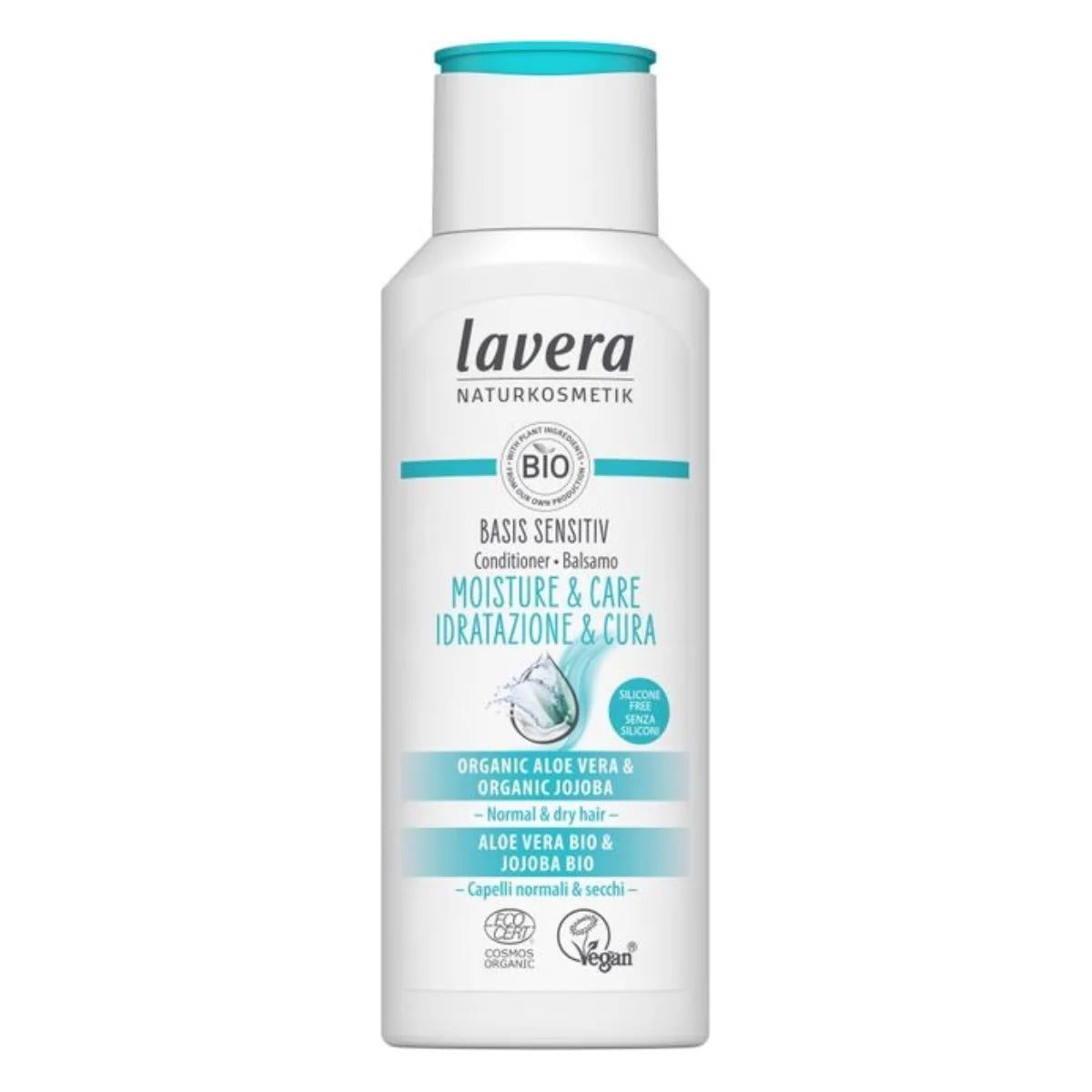 Lavera Basis Sensitiv Moisture & Care hoitoaine 200 ml