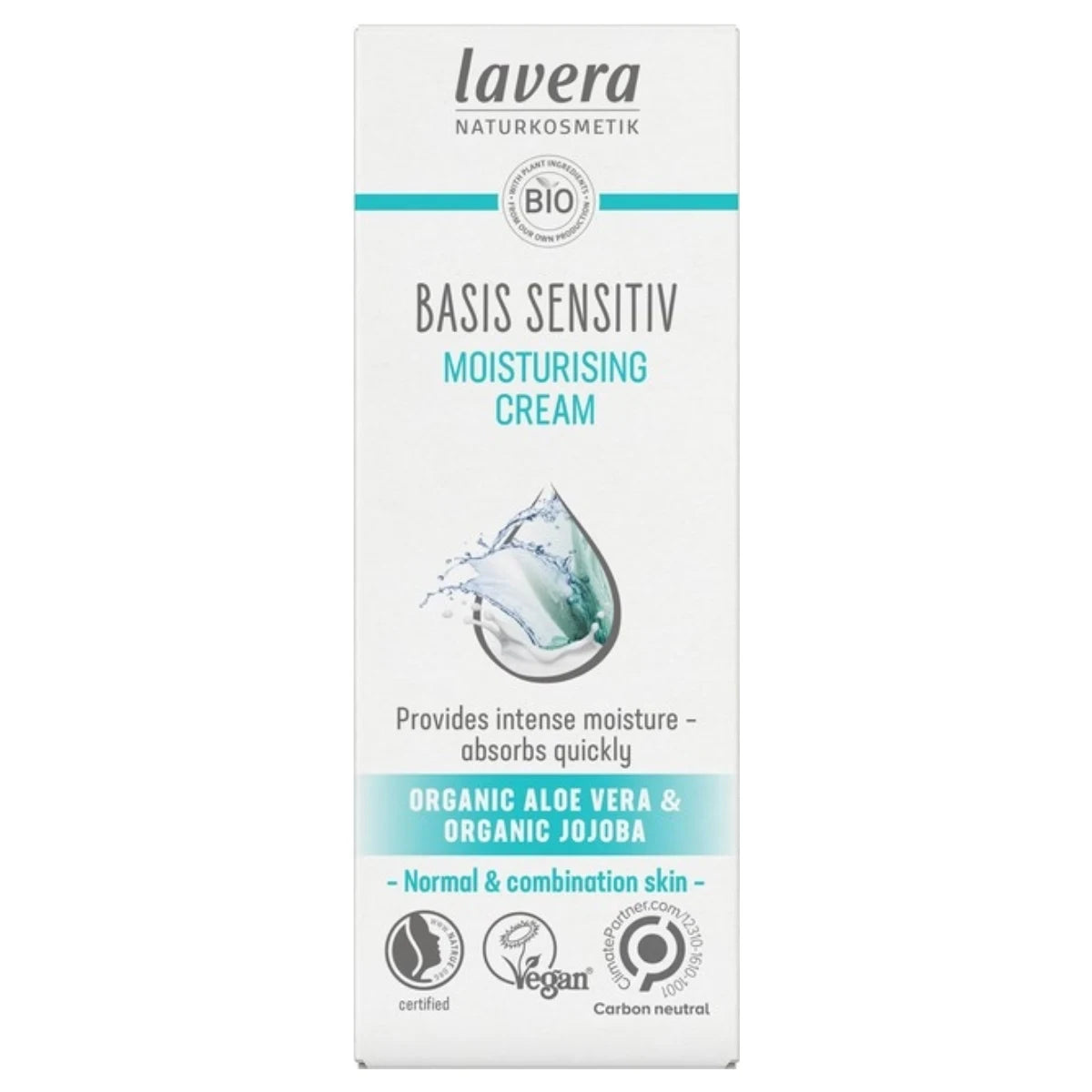 Lavera Basis Sensitiv Moisturising Cream 50 ml kosteusvoide kasvoille