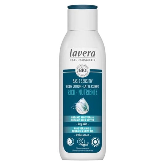 Lavera Basis Sensitive Rich Body Lotion 250 ml