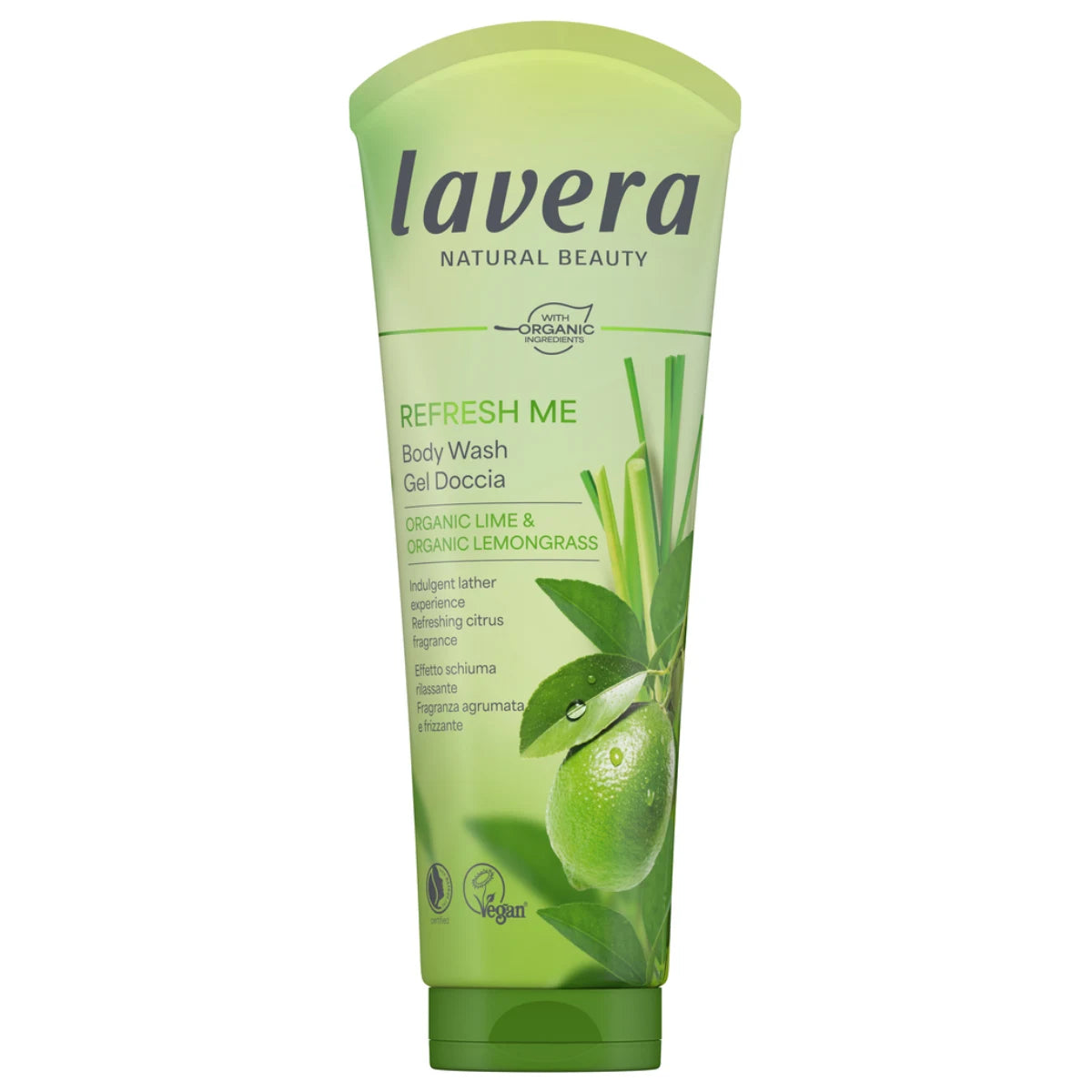 Lavera Body Wash Refresh Me suihkugeeli 250 ml