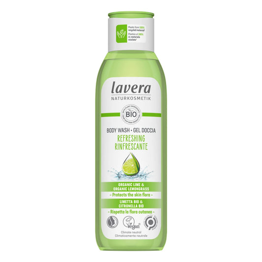 Lavera Body Wash Refreshing 250 ml – vegaaninen suihkugeeli