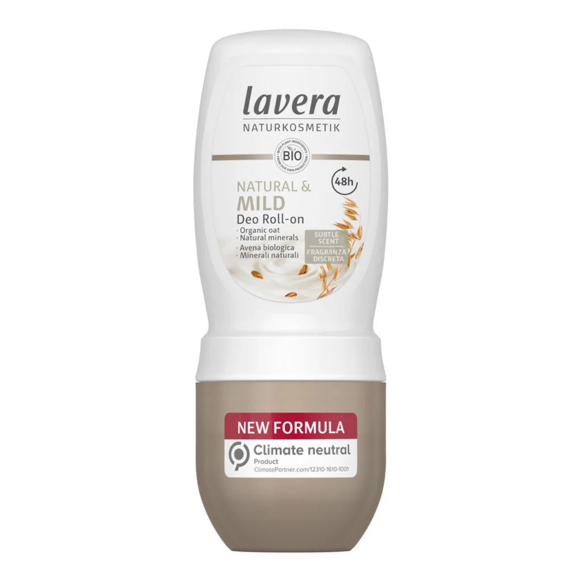 Lavera Deo Roll-On Natural &amp; Mild 50 ml – alumiiniton deodorantti