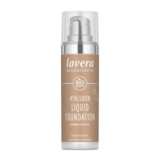 Lavera Hyaluron Liquid Foundation Natural Beige 05 30 ml