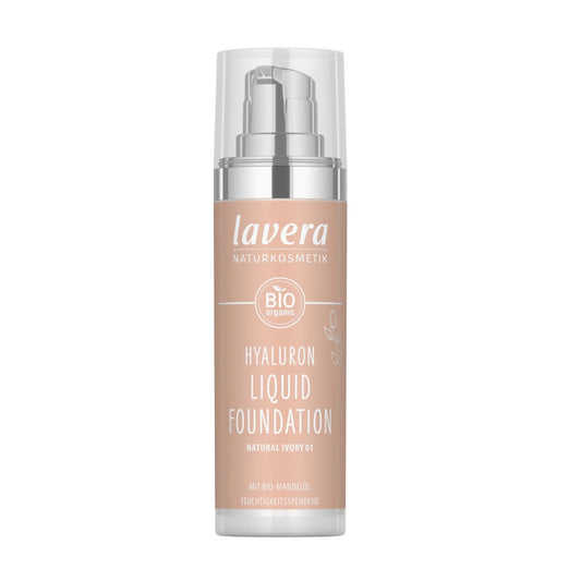 Lavera Hyaluron Liquid Foundation Natural Ivory 01 30 ml