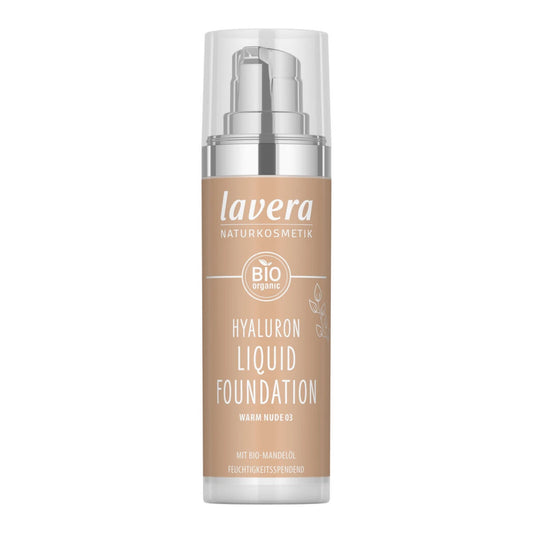 Lavera Hyaluron Liquid Foundation Warm Nude 03 30 ml
