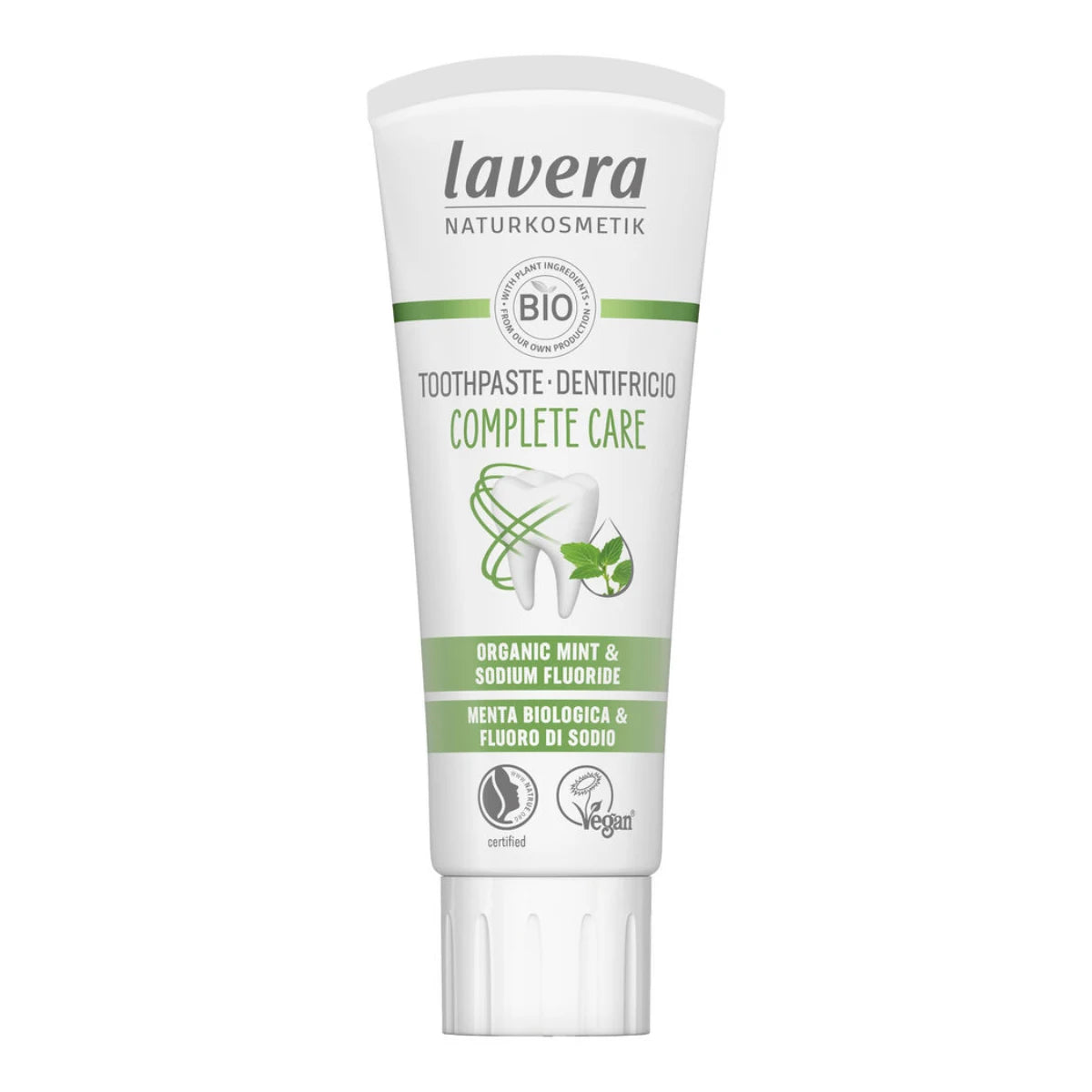 Lavera Toothpaste Complete Care Mint 75 ml – vegaaninen mintunmakuinen hammastahna