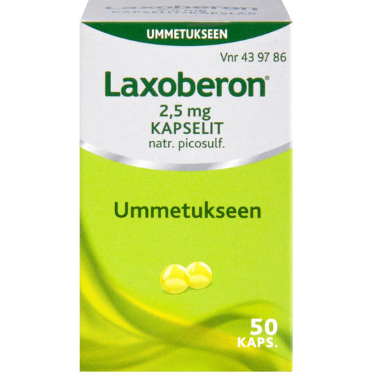 LAXOBERON 2,5 mg kapseli, pehmeä 50 kpl
