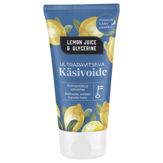 Lemon Juice &amp; Glycerine Ultraravitseva käsivoide 75 ml – tehokosteutusta kuiville käsille