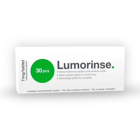 LUMORINSE Suuhuuhde tabletti 30 kpl Lumoral-hoitoa varten