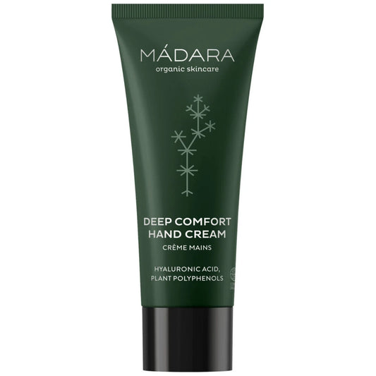 MÁDARA Deep Comfort käsivoide 60 ml – intensiivisesti kosteuttava käsivoide kuiville käsille