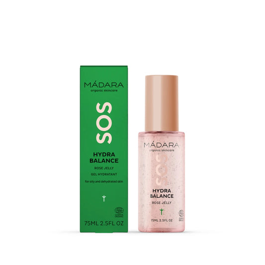 MÁDARA SOS Hydra Balance Rose Jelly ruusugeeli 75 ml