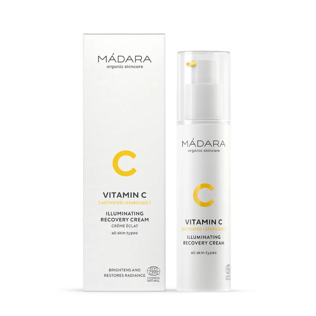 Mádara Vitamin C Illuminating Recovery Cream C-vitamiinivoide 50 ml