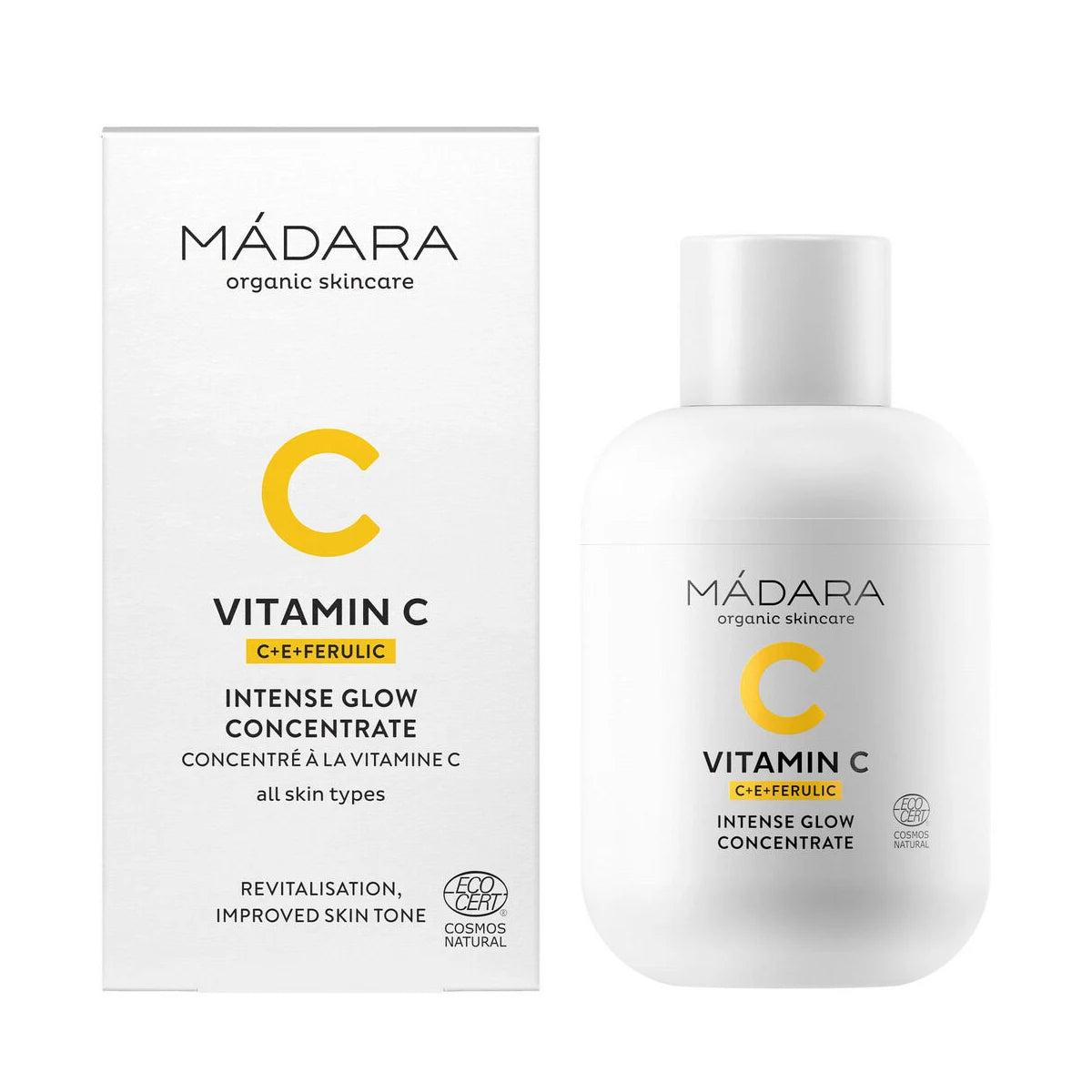 Madara Vitamin C Intense Glow C-vitamiinikonsentraatti 30 ml